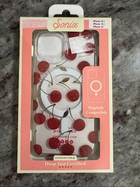New Sonix MagSafe Compatible iPhone Case - Red Cherry Design